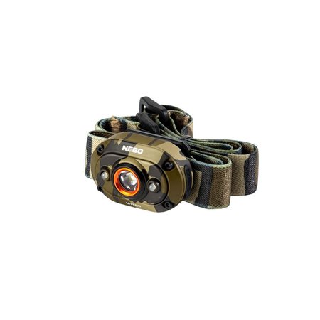 NEBO Rechargeable Headlamp and Cap Light with 400 Lumen Turbo Mode NEB-HLP-1004